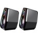 Акустическая система Defender Solar 10 LED Bluetooth USB Black (65940)