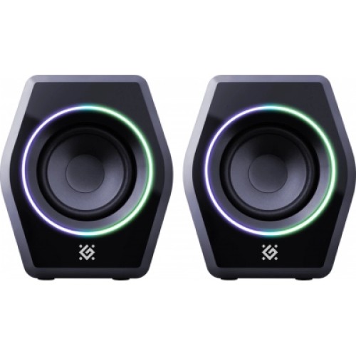 Акустическая система Defender Solar 9 LED Bluetooth USB Black (65939)