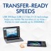 Накопитель SSD USB Type-C 500GB Rugged Mini LaCie (STMF500400)