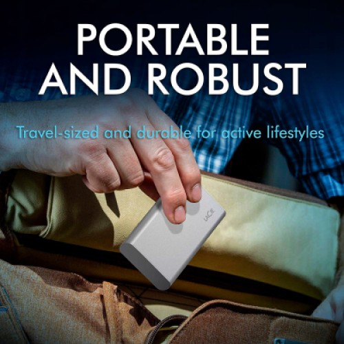 Накопитель SSD USB Type-C 2TB Portable LaCie (STKS2000400)