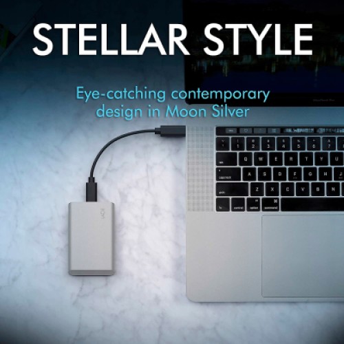 Накопитель SSD USB Type-C 500GB Portable LaCie (STKS500400)