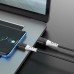 Дата кабель USB 2.0 AM to Type-C 1.0m 3A Black HOCO (6931474768575)