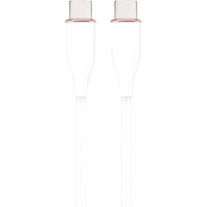 Дата кабель USB-C to USB-C 1.5m 3A Cablexpert (CC-USB2S-CMCM-1.5M-W)
