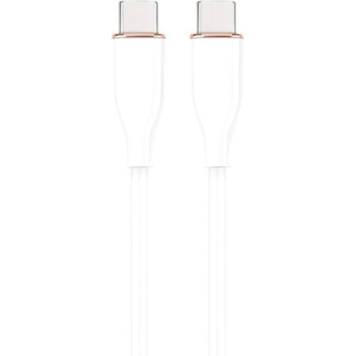 Дата кабель USB-C to USB-C 1.5m 3A Cablexpert (CC-USB2S-CMCM-1.5M-W)