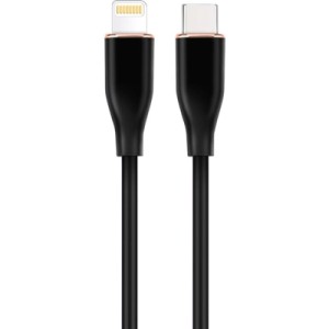 Дата кабель USB 2.0 AM to Lightning 1.5m 2.25A Cablexpert (CC-USB2S-CM8PM-1.5M-BK)