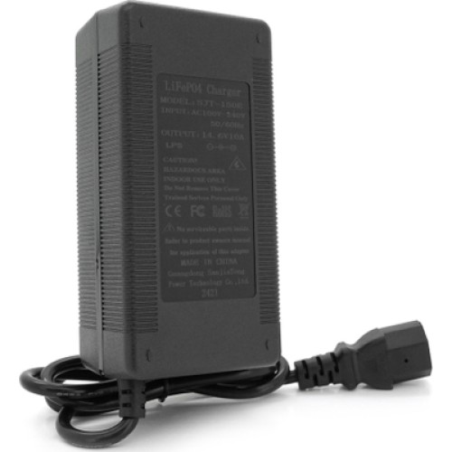 Сетевое зарядное устройство для АКБ Voltronic LiFePO4 12V (14.6V), 4S,10A (YT-SJT-1468-C13)