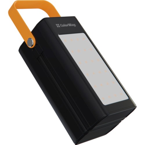 Батарея универсальная ColorWay 80 000 mAh LCD/Lamp (USB/QC3.0 + USB-C/PD/22.5W) Black (CW-PB800LPA8BK-PDD)