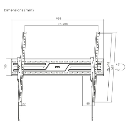 Кронштейн UniBracket BZ02-96