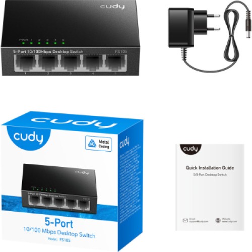 Коммутатор сетевой Cudy FS105