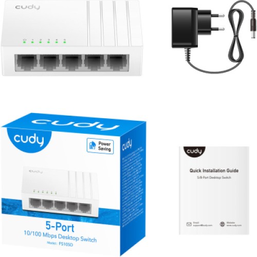 Коммутатор сетевой Cudy FS105D