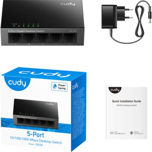 Коммутатор сетевой Cudy GS105