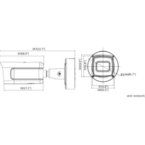 Камера відеоспостереження Hikvision iDS-2CD7A26G0-IZHS(C) (8-32)