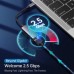 Адаптер USB-C to Ethernet RJ45 2.5Gbps 0,1m USB3.1 Choetech (HUB-R02-GY-V1)