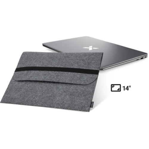 Чехол для ноутбука Vinga 14" NSF140band Gray (NSF140BGY)