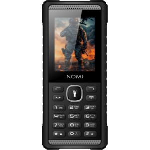 Мобильный телефон Nomi i2420 Black Grey