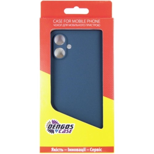 Чехол для мобильного телефона Dengos Kit Samsung Galaxy A06 Carbon + 2 pcs glass (Blue) (DG-CTG2P-06)