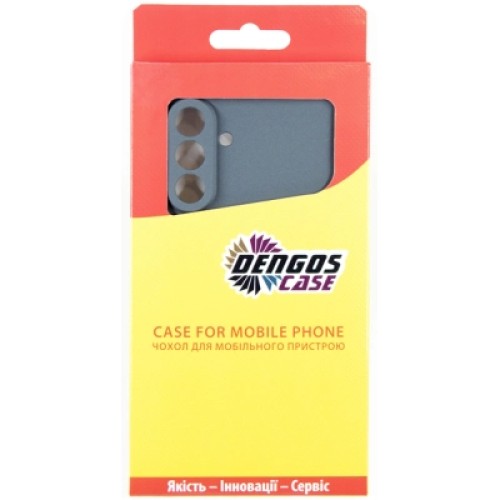 Чехол для мобильного телефона Dengos Kit Samsung Galaxy A56 Carbon + 2 pcs glass (Grey) (DG-CTG2P-09)