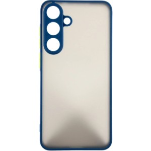 Чехол для мобильного телефона Dengos Kit Samsung Galaxy S25 Plus Matte + glass (Blue) (DG-KM-143)