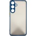 Чехол для мобильного телефона Dengos Kit Samsung Galaxy S25 Plus Matte + glass (Blue) (DG-KM-143)