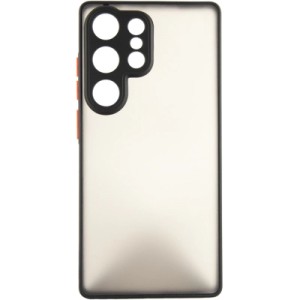 Чехол для мобильного телефона Dengos Kit Samsung Galaxy S25 Ultra Matte + glass (Black) (DG-KM-144)