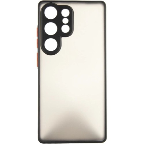 Чехол для мобильного телефона Dengos Kit Samsung Galaxy S25 Ultra Matte + glass (Black) (DG-KM-144)