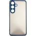 Чехол для мобильного телефона Dengos Kit Samsung Galaxy S25 Matte + glass (Blue) (DG-KM-142)