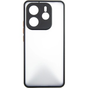 Чехол для мобильного телефона Dengos Kit Xiaomi Redmi Note 14 5G Matte + 2 pcs glass (Black) (DG-CTG2P-01)