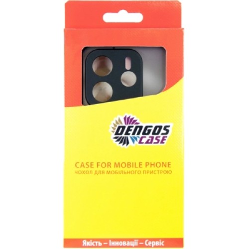 Чехол для мобильного телефона Dengos Kit Xiaomi Redmi Note 14 5G Matte + 2 pcs glass (Black) (DG-CTG2P-01)