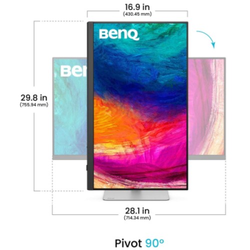 Монитор BenQ PD3226G White-Silver