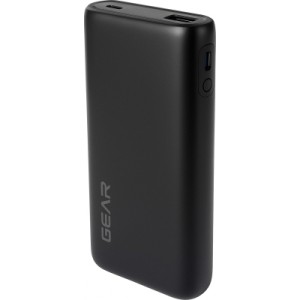 Батарея универсальная GEAR 20000mAh, PD/22.5W, black (WP952P)