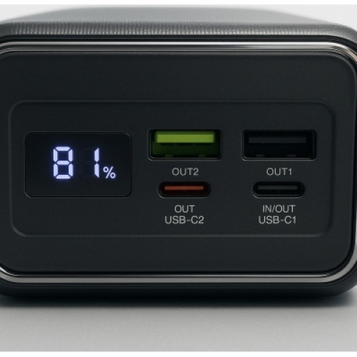 Батарея универсальная GEAR 40000mAh, PD/22.5W, black (SPO4)