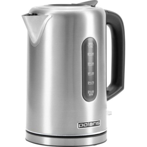 Электрочайник Polaris PWK 17101CA Water Way Pro Сталевий