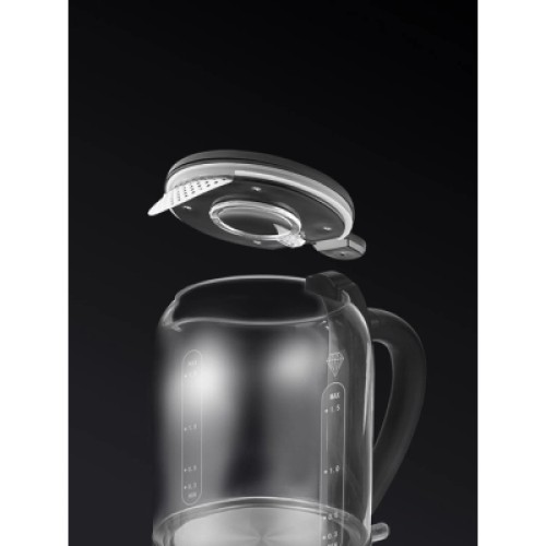 Электрочайник Polaris PWK 17103CGL Water Way Pro Чорний