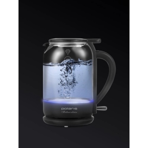 Электрочайник Polaris PWK 17103CGL Water Way Pro Чорний