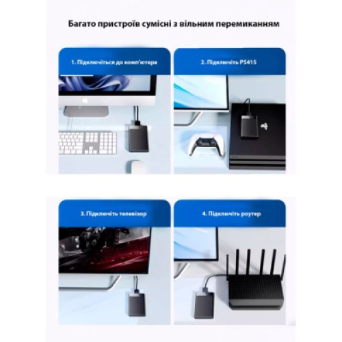 Карман внешний Dynamode 2.5" SATA/SSD HDD USB3.0 (DM-CAD-25320)