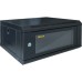 Шкаф настенный GEAR 4U 19" 600x450x280 мм, + полка 19", black (GWMSN-4U-600-450)