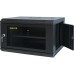 Шкаф настенный GEAR 6U 19" 600x450x350 мм, + полка 19", black (GWMSN-6U-600-450)