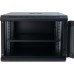 Шкаф настенный GEAR 9U 19" 600x450x500 мм, + полка 19", black (GWMSN-9U-600-450)