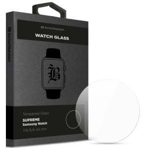 Скло захисне Armorstandart Supreme Black Icon Samsung Watch 7/6/5/4 44 mm (ARM84738)