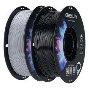 Пластик для 3D-принтера Creality PETG 1.75мм, black+gray, 2x1кг (3301030086)