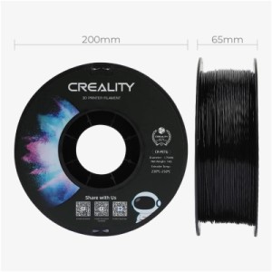 Пластик для 3D-принтера Creality PETG 1.75мм, black 2кг +white 2кг (3301030079)
