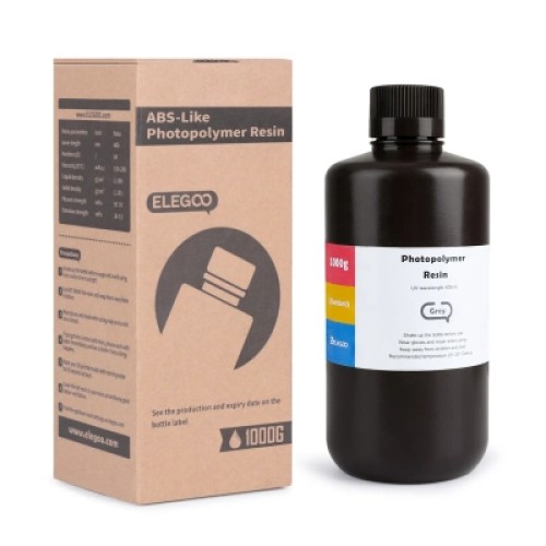 Фотополимерная смола ELEGOO Resin, ABS-like 1кг, grey (50.103.0101)