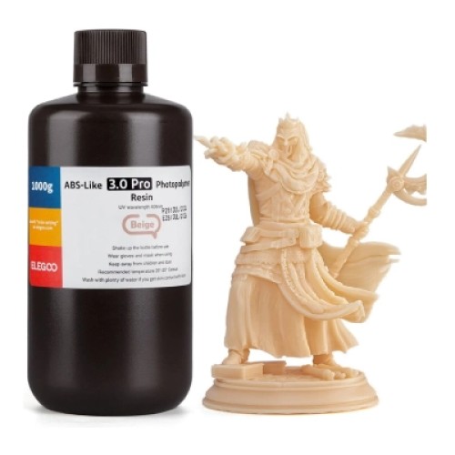 Фотополимерная смола ELEGOO Resin, ABS-like 3.0 1кг, beige (50.103.0195)