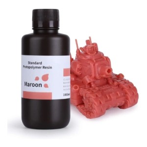 Фотополимерная смола ELEGOO Resin, Standard 1кг, maroon (50.103.0086)