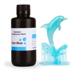 Фотополимерная смола ELEGOO Resin, Standard 1кг, clear blue (50.103.0016)