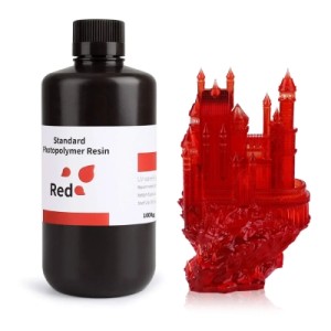 Фотополимерная смола ELEGOO Resin, Standard 1кг, red (50.103.0090)