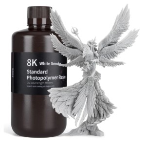 Фотополімерна смола ELEGOO Resin, Standard 8K 1кг, white smoke (50.103.0131)