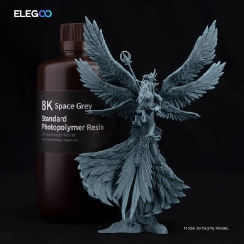 Фотополимерная смола ELEGOO Resin, Standard 8K 1кг, gray space (50.103.0124)
