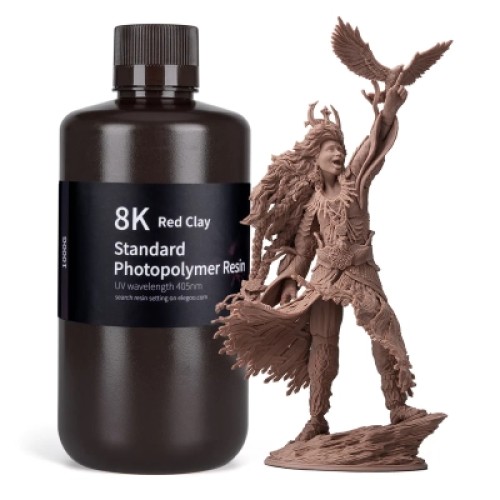 Фотополимерная смола ELEGOO Resin, Standard 8K 1кг, red clay (50.103.0132)