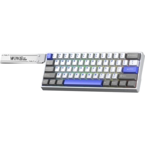 Клавиатура Aula WIN68 HE Max Magnetic Switch USB UA Grey (6978080504081)
